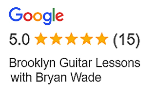 5 Star Google Reviews of Brooklyn Guitar Lessons with Bryan Wade